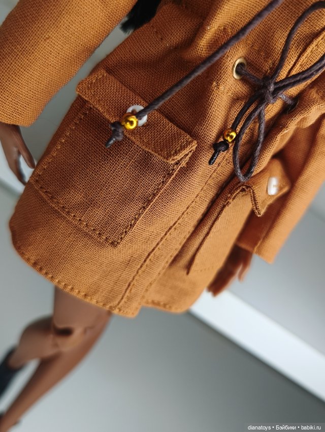 Одежда для кукол Куртка для кукол Барби (фото 4)