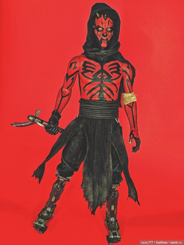 Darth Maul — Шарнирные куклы (не BJD) (фото 4)