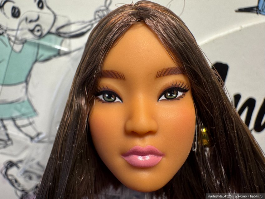 Голова Барби Базовая модель №1 Кит (8) (фото 3)