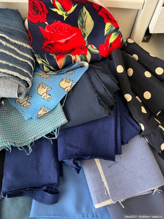 Большой лот тканей — Ткани (фото 5)