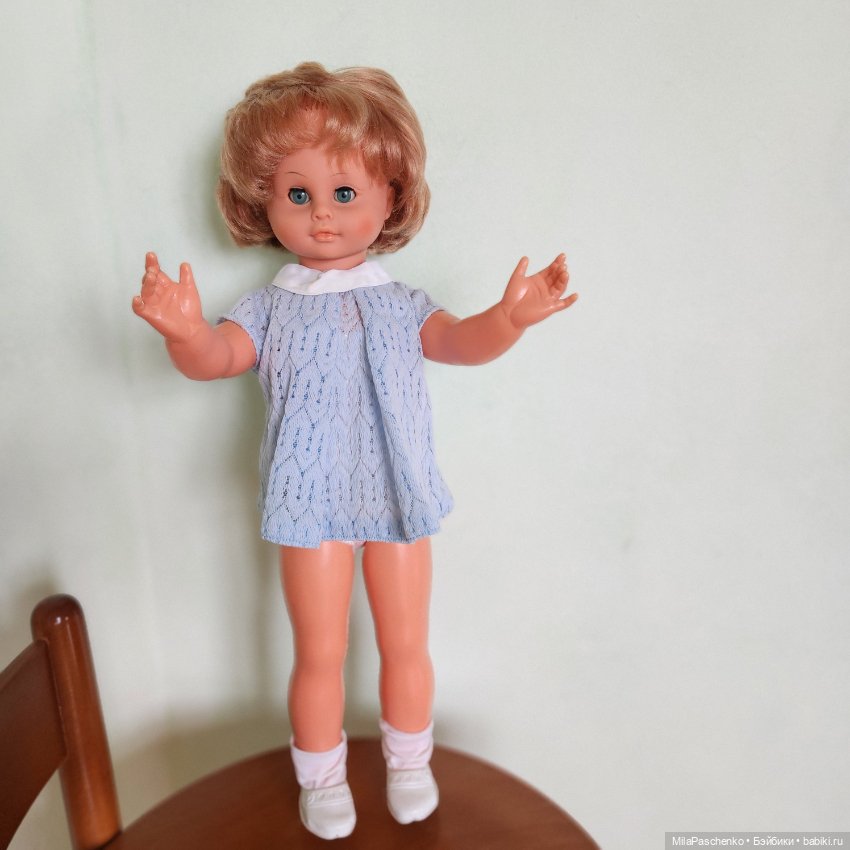 Кукла Раунштайн, ГДР — Винтажные куклы и игрушки детства (фото 4)