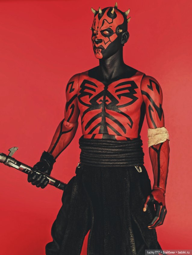 Darth Maul — Шарнирные куклы (не BJD) (фото 2)