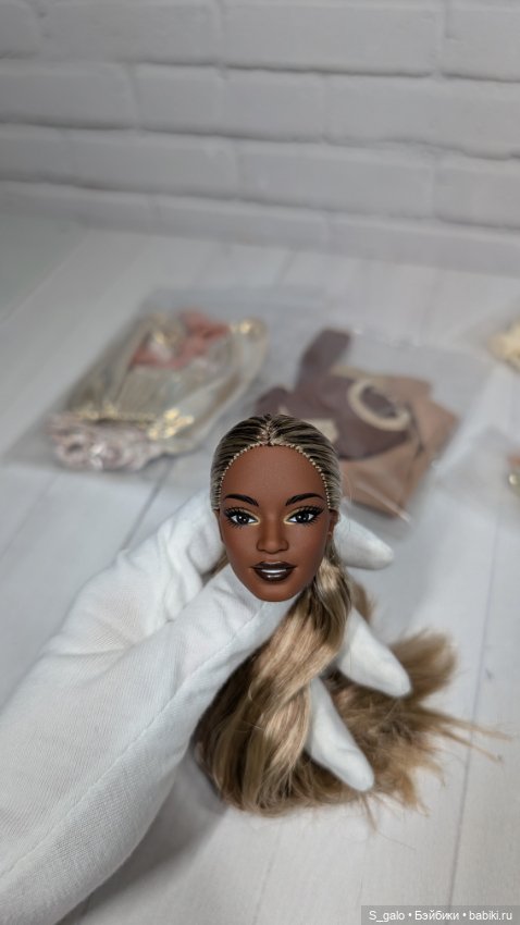 Голова Пазетт Barbie you create 002, аутфит