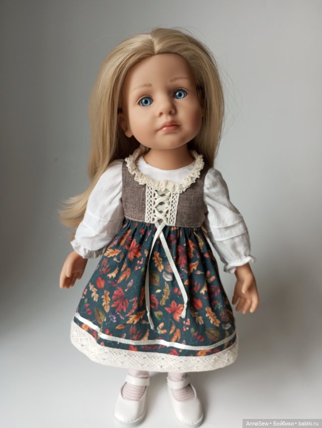 Комплект одежды "Золушка" для кукол Готц Gotz Little Kidz 36 см (фото 6)