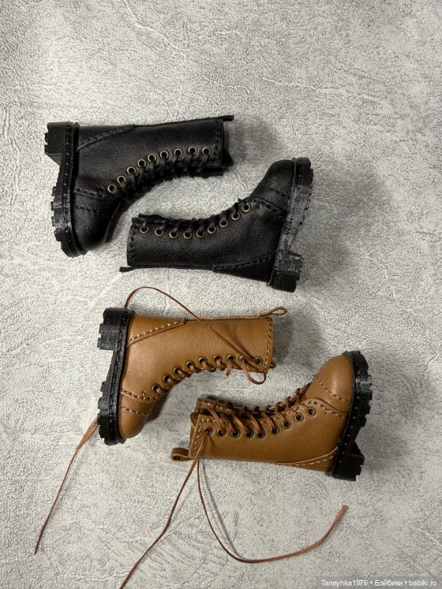 Ботинки для куклы БЖД Птички Лоры