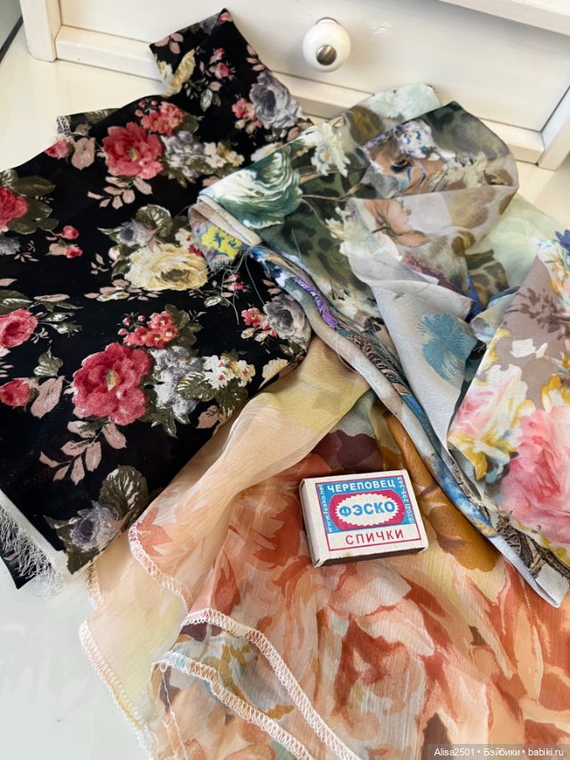 Лот шифона — Ткани (фото 5)