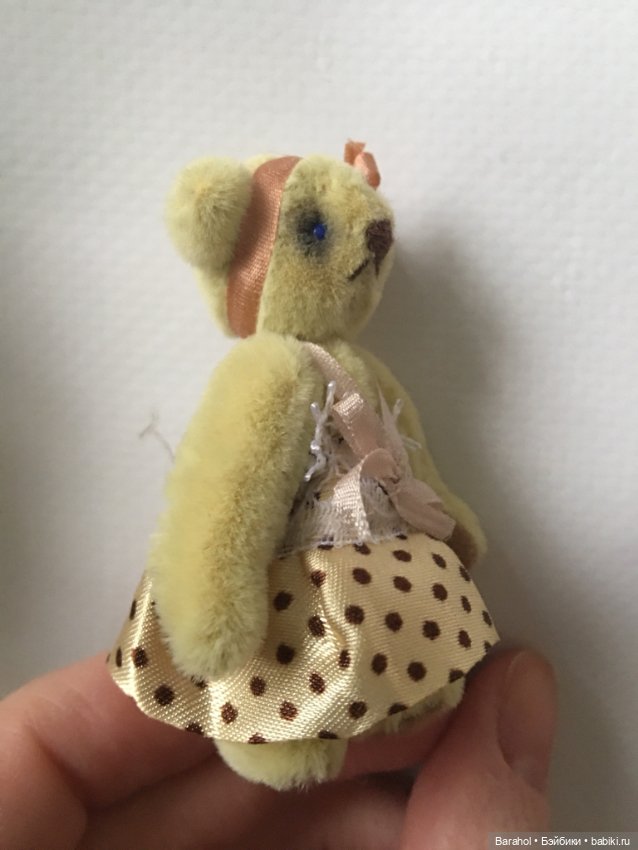 Миниатюрный мишка тедди — Авторские игрушки (фото 6)