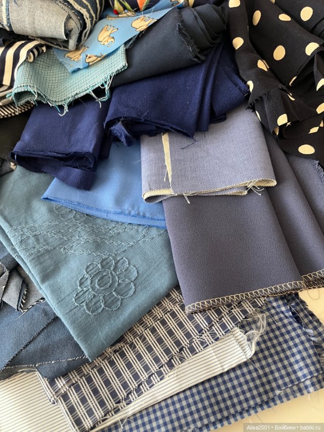 Большой лот тканей — Ткани (фото 4)