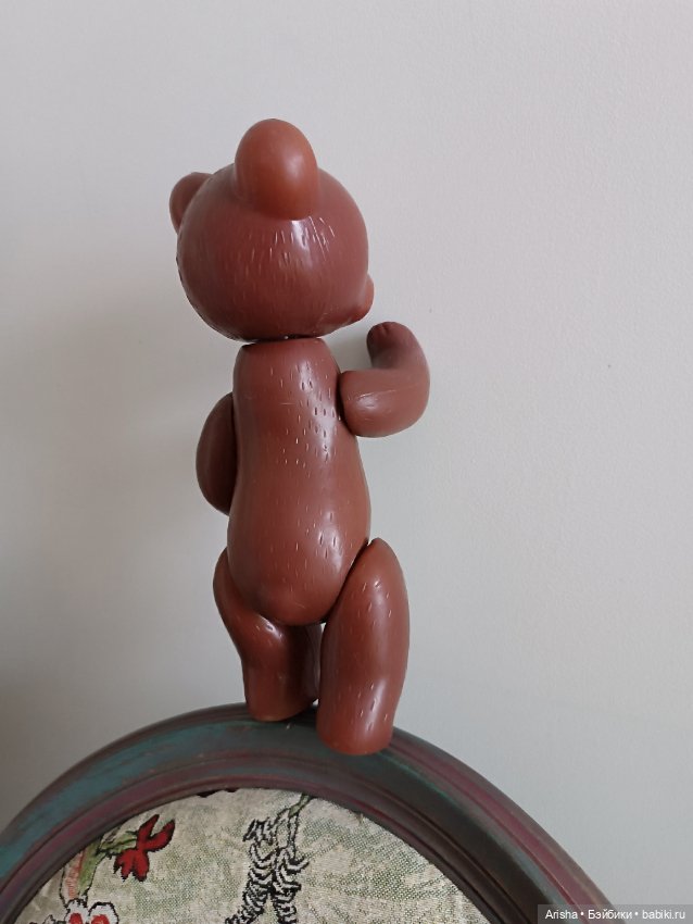 Редкий мишка дутыш СССР — Винтажные куклы и игрушки детства (фото 2)