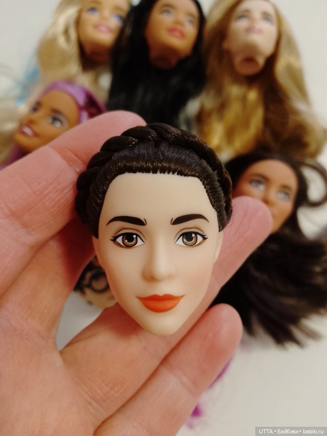 Лот голов Маттел — Тела и головы для кукол (фото 2)