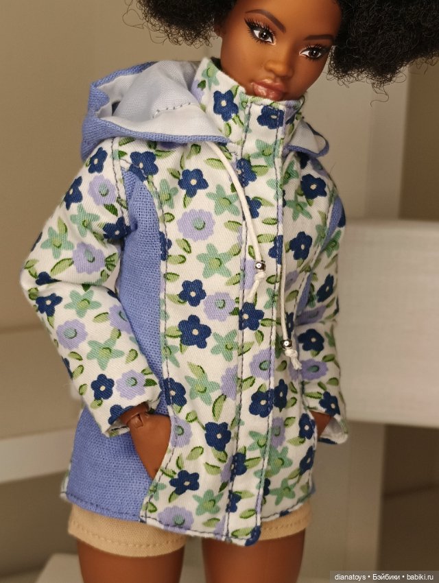 Одежда для кукол Куртка для Барби пышка (фото 5)