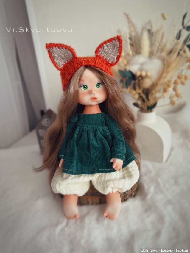 Авторская кукла ручной работы (фото 7)