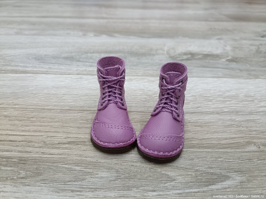 Ботинки для кукол руби ред 37 см. (5,1×2,2 см)