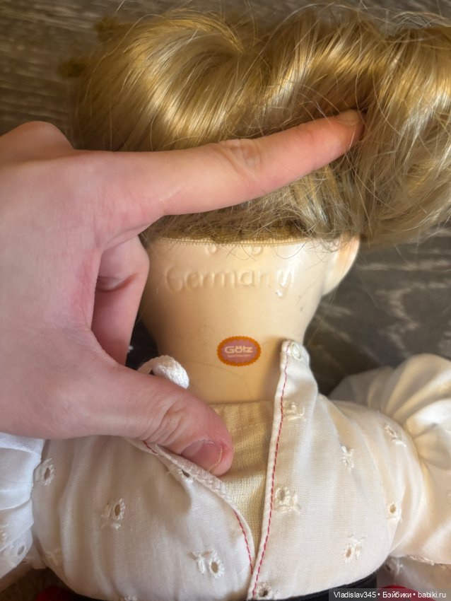 Кукла винтаж готц 3 — Винтажные куклы и игрушки детства (фото 6)