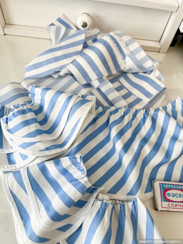 Полосатые фрагменты на юбочки (фото 7)
