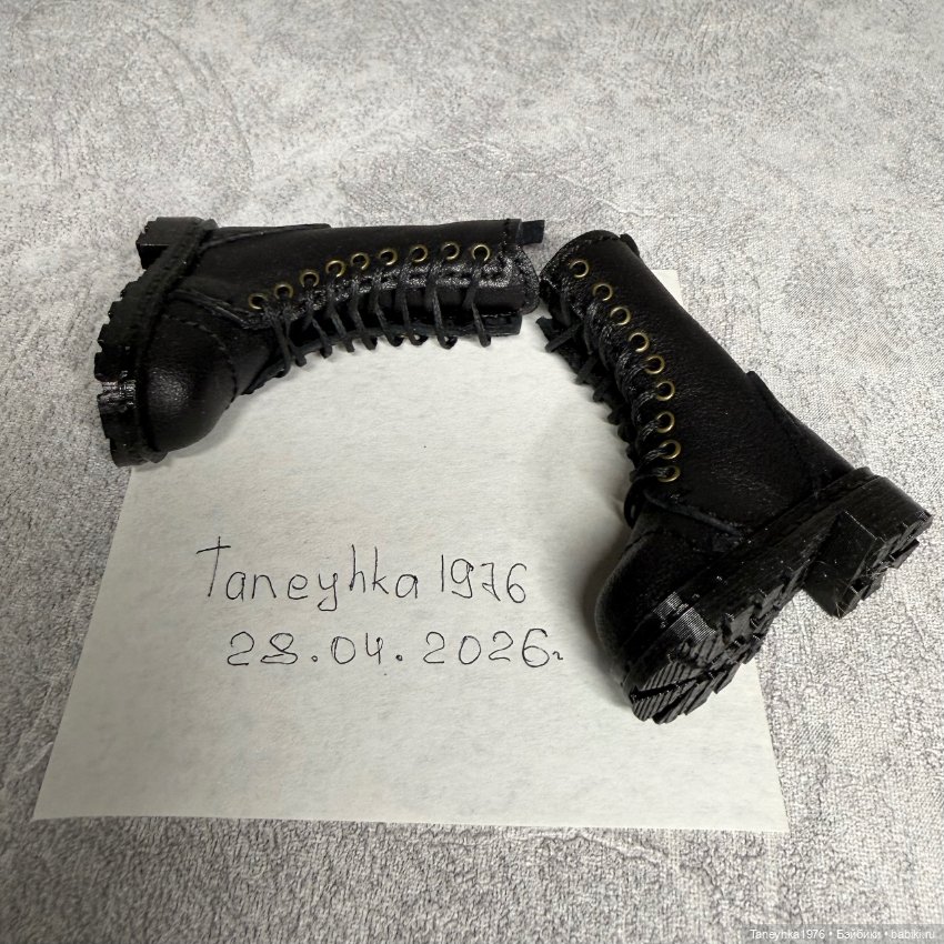 Ботинки для куклы БЖД Птички Лоры (фото 5)