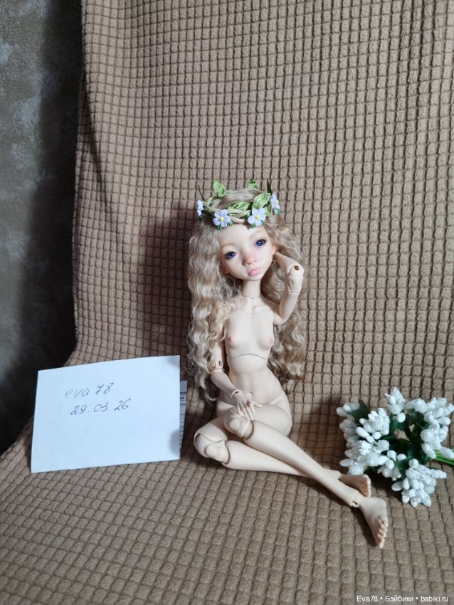 Венок для шарнирной куклы бжд (фото 4)