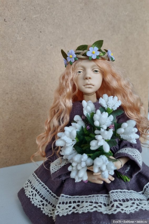 Венок для шарнирной куклы бжд (фото 6)