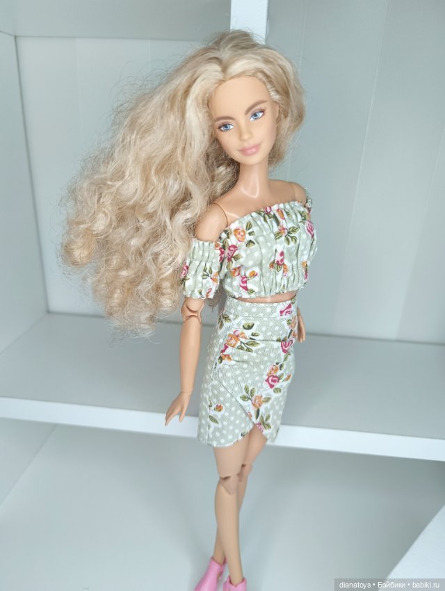 Одежда для Барби топ и юбка