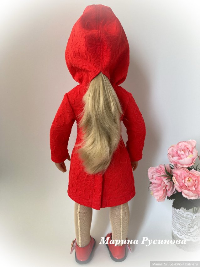 Худи-платье для куклы Готц (фото 6)