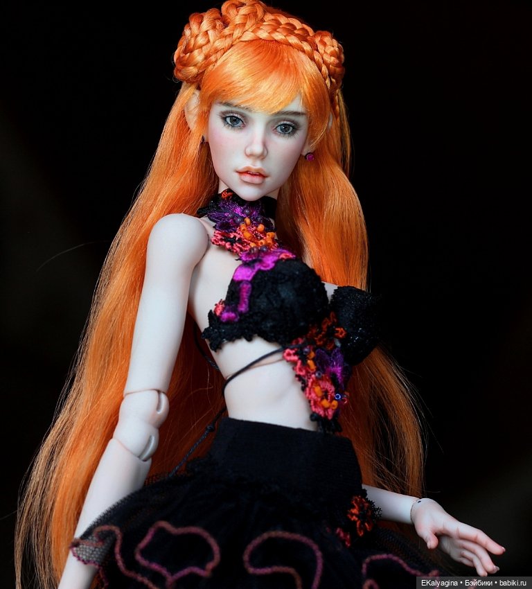 Новая авторская БЖД кукла Микаэлла (фото 4)