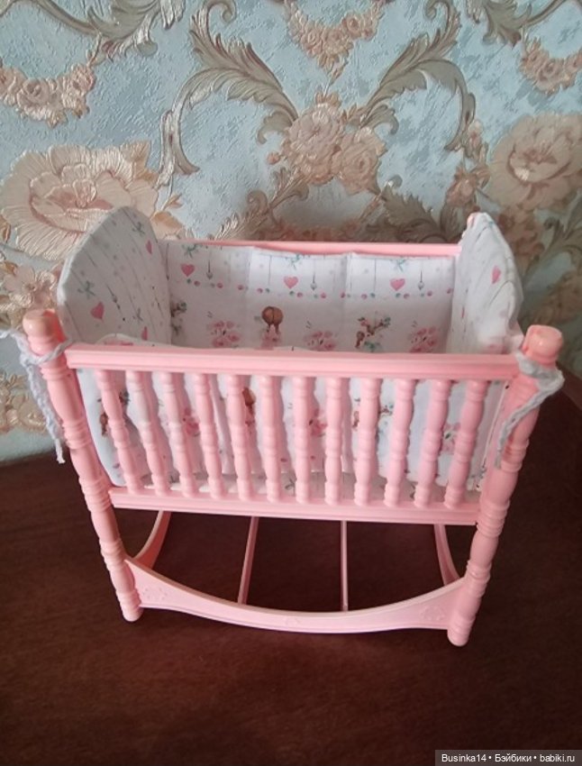 Кроватка для пупсиков barbie (фото 7)