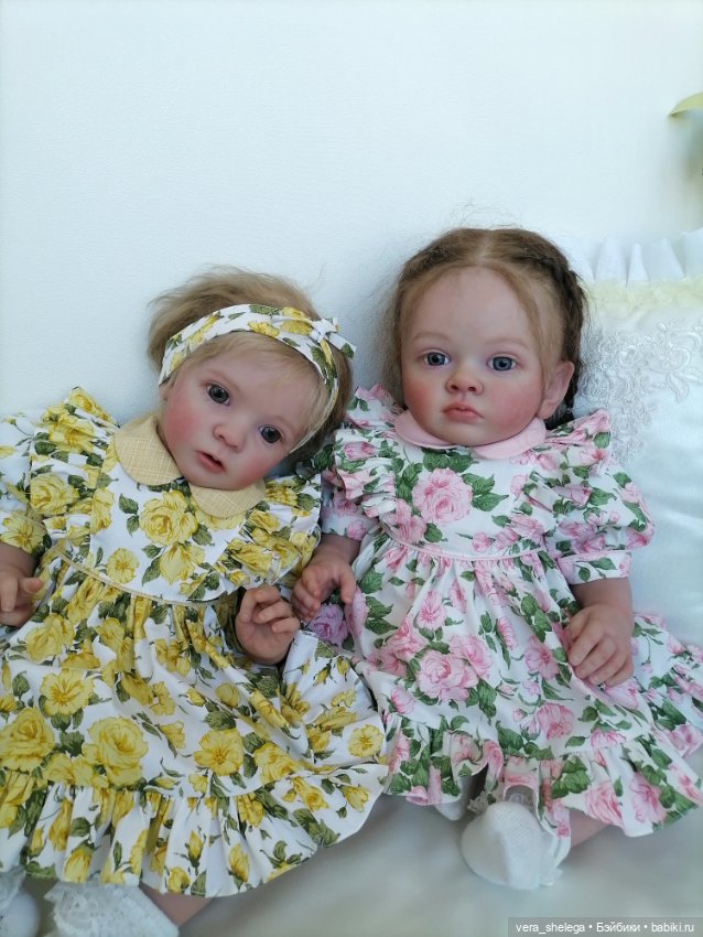 Два платья на Реборн — Одежда для кукол (фото 7)