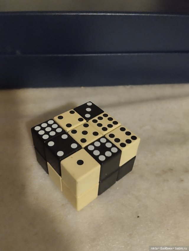 Головоломка СССР Домино, кубики (фото 4)