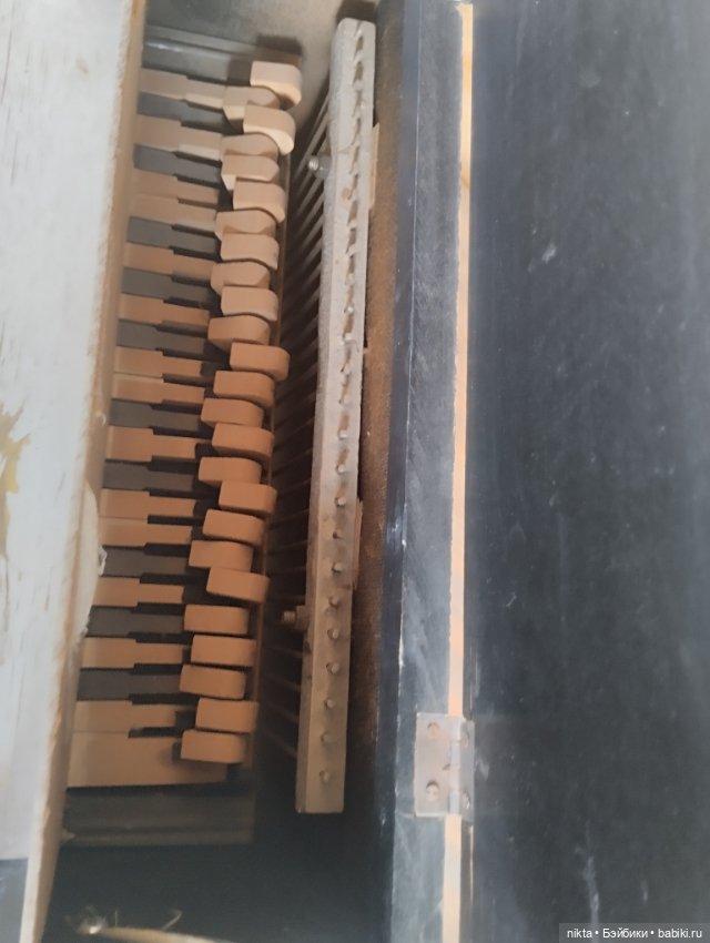 Детское, кукольное пианино СССР Большое (фото 6)