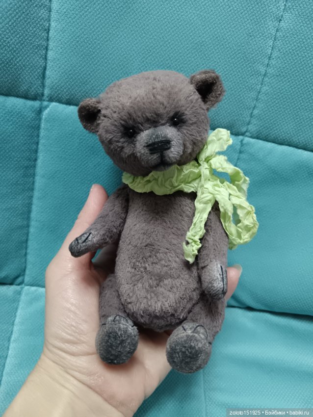 Мишка тедди ручная работа (фото 5)