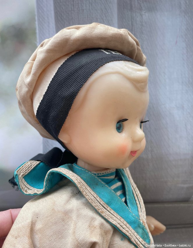 Ванечка-моряк СССР — Винтажные куклы и игрушки детства (фото 6)