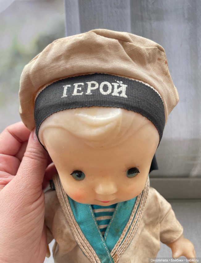Ванечка-моряк СССР — Винтажные куклы и игрушки детства (фото 7)