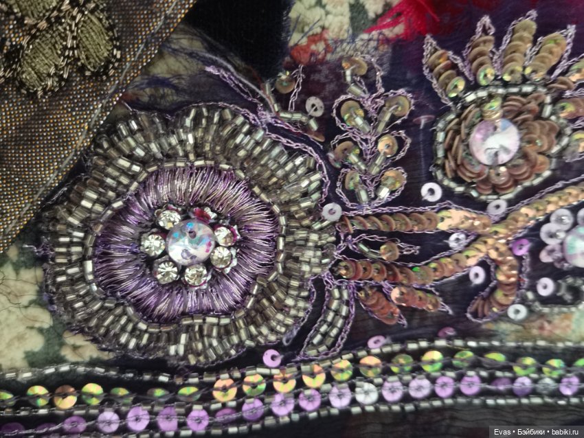 Фрагменты вышивки — Другое для антикварных кукол (фото 4)