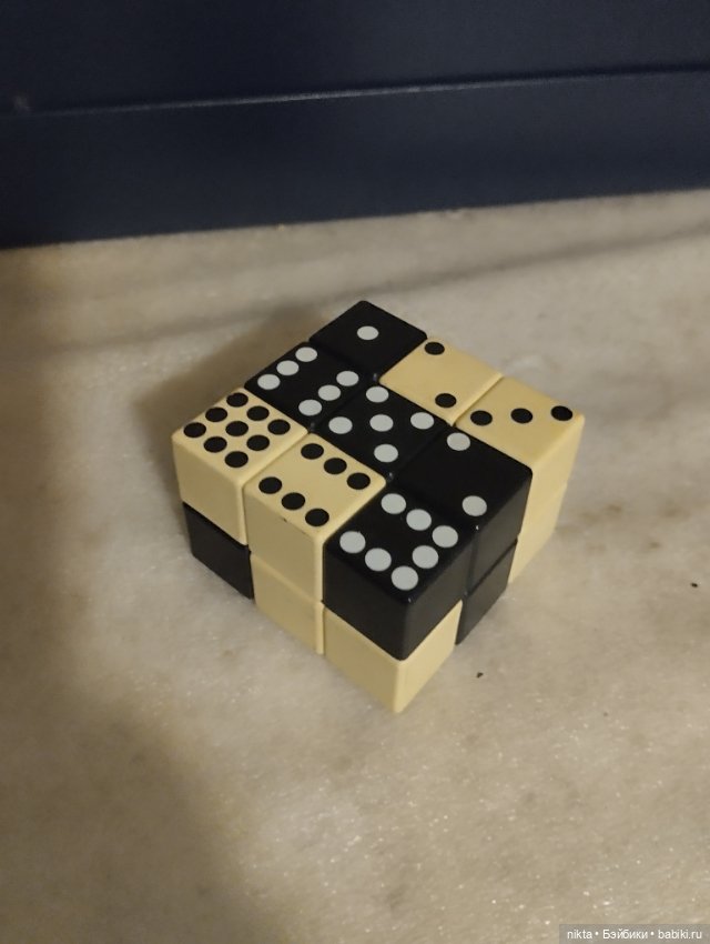 Головоломка СССР Домино, кубики
