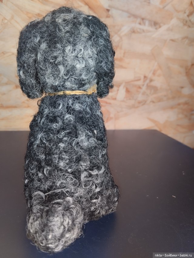 Мягкая игрушка ГДР Собака с медалью (фото 3)