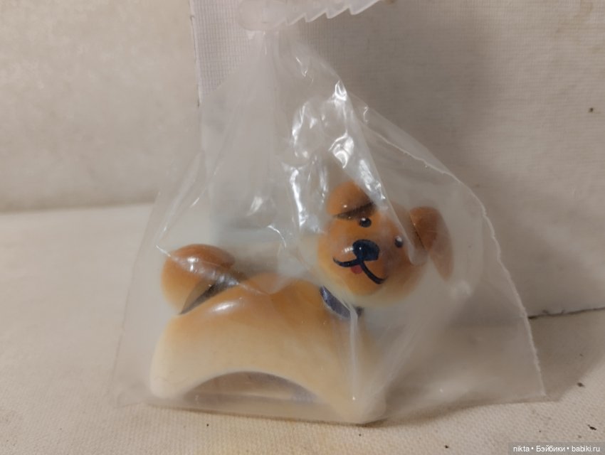 Деревянная игрушка СССР Собачка