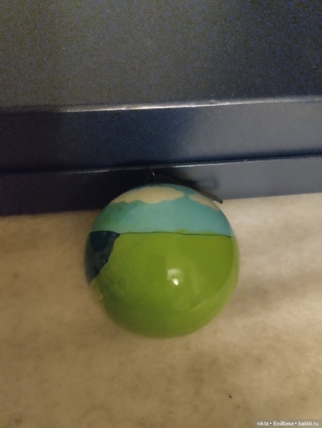 Елочная игрушка Шар — Винтажные куклы и игрушки детства (фото 2)