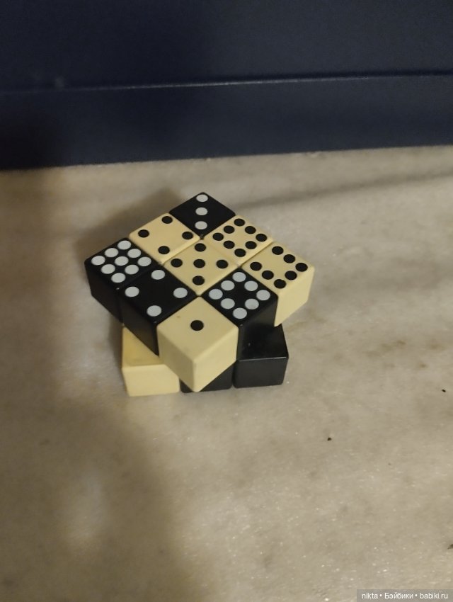 Головоломка СССР Домино, кубики (фото 5)