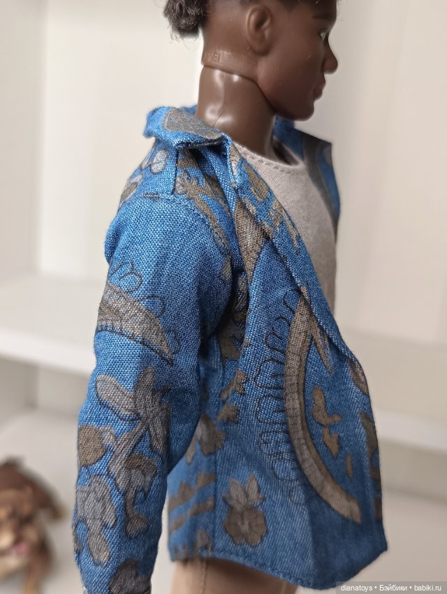 Комплект одежды для Кен качок Брюки рубашка и майка