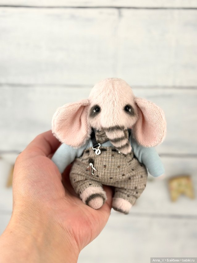 Тедди слоняш — Авторские игрушки (фото 3)
