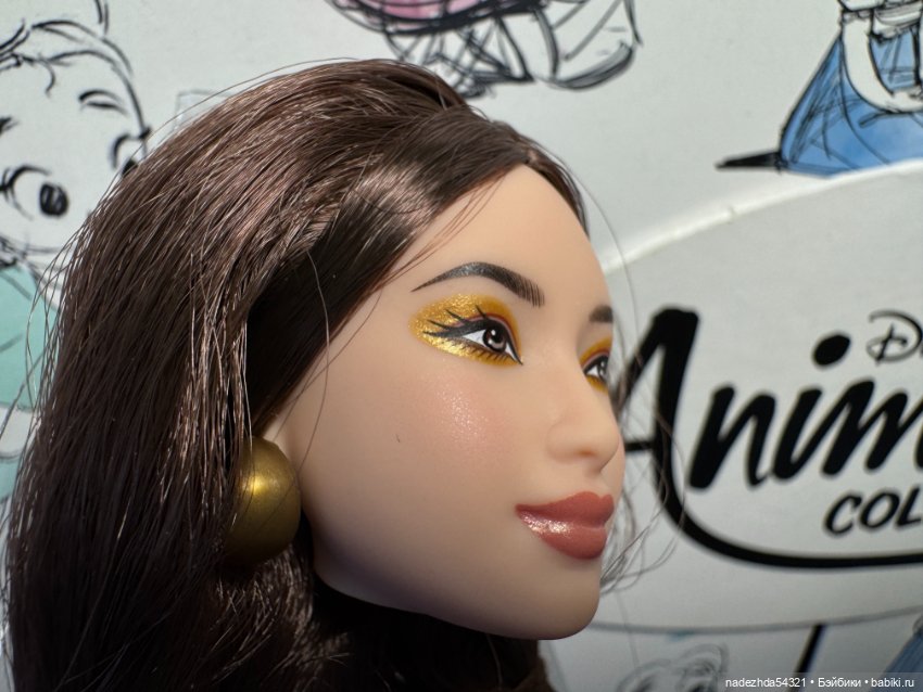 Голова Барби Базовая Модель №6 Годдес (фото 5)