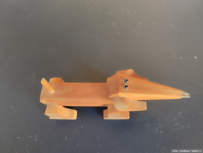 Деревянная собака такса Маленькая (фото 6)