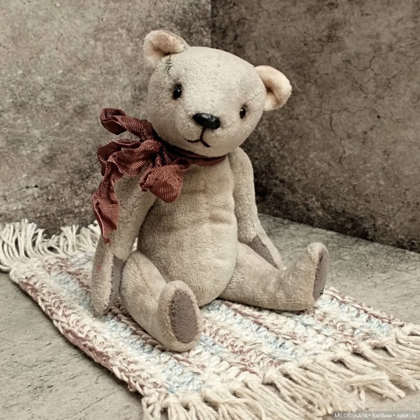 Старенький мини мишка + коврик