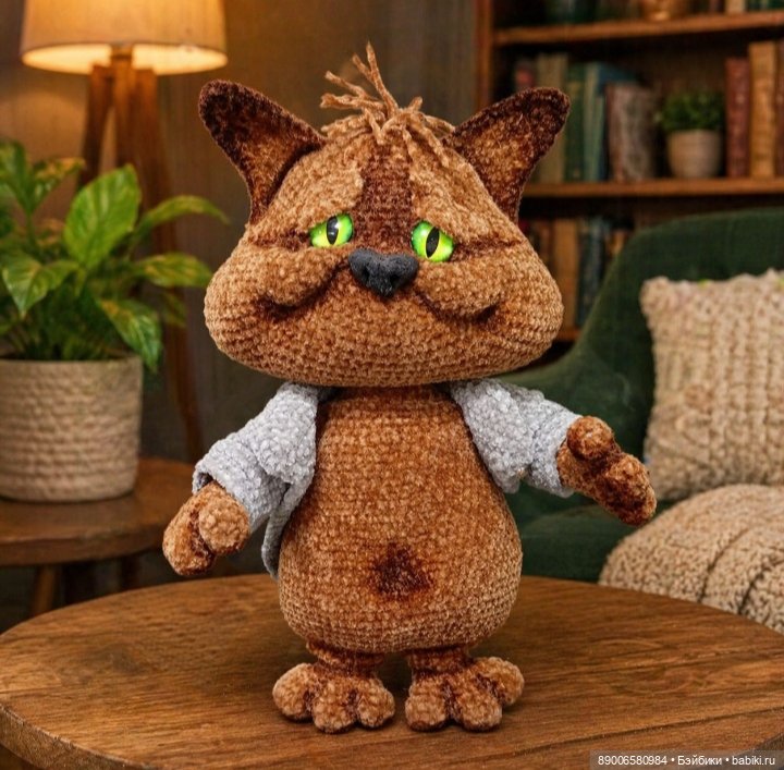 Котики ручной работы — Авторские игрушки