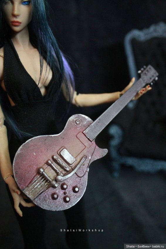 Гитары для кукол — Аксессуары для кукольных фотосессий (фото 3)