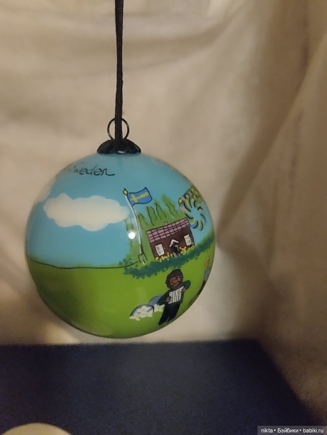 Елочная игрушка Шар — Винтажные куклы и игрушки детства (фото 4)