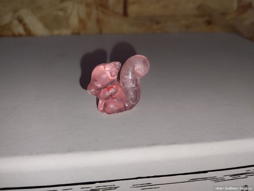 Белка Колкий пластик, прозрачный Мини (фото 4)