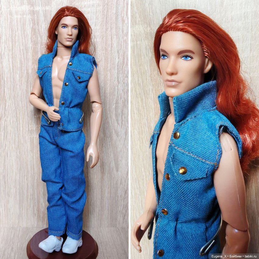 Кукла Кен шарнирный рыжий (фото 6)