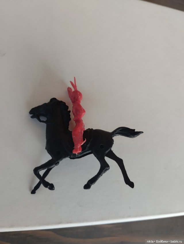 Индеец на коне — Винтажные куклы и игрушки детства (фото 7)