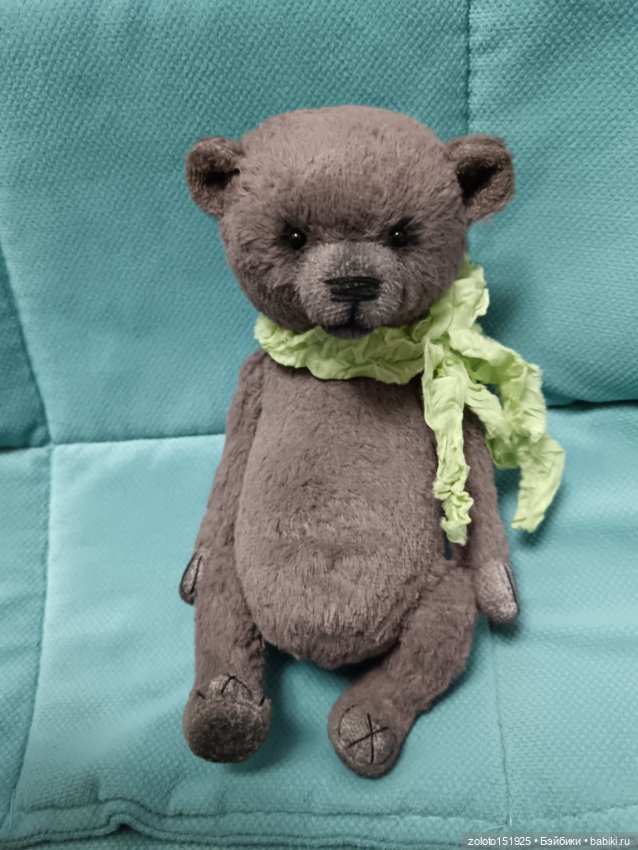 Мишка тедди ручная работа (фото 8)